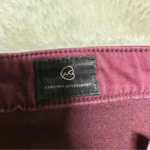 Adriano Goldschmied  Jeans The Prima Cigarette Leg Purple Size 27 - Picture 9 of 16